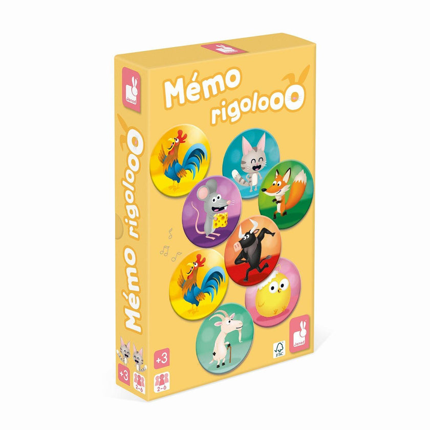 Janod - Memo Rigolooo