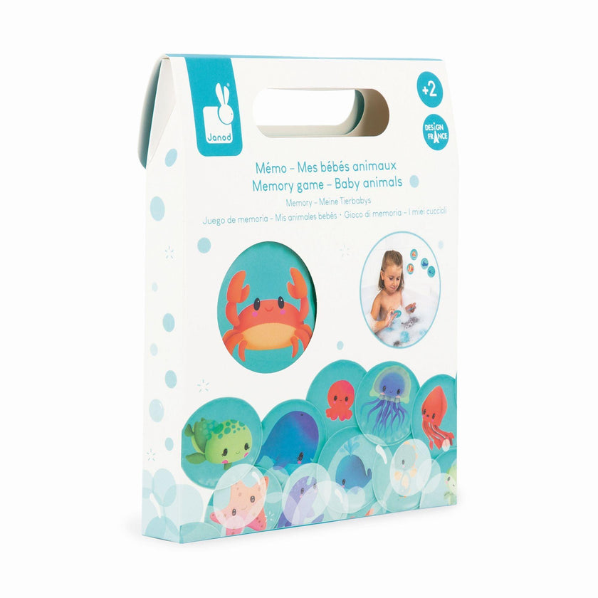 Janod - Memory Game - Baby Animals