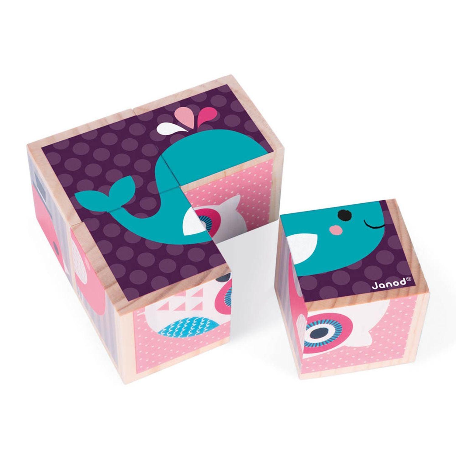 Janod - My First Cubes - Animals