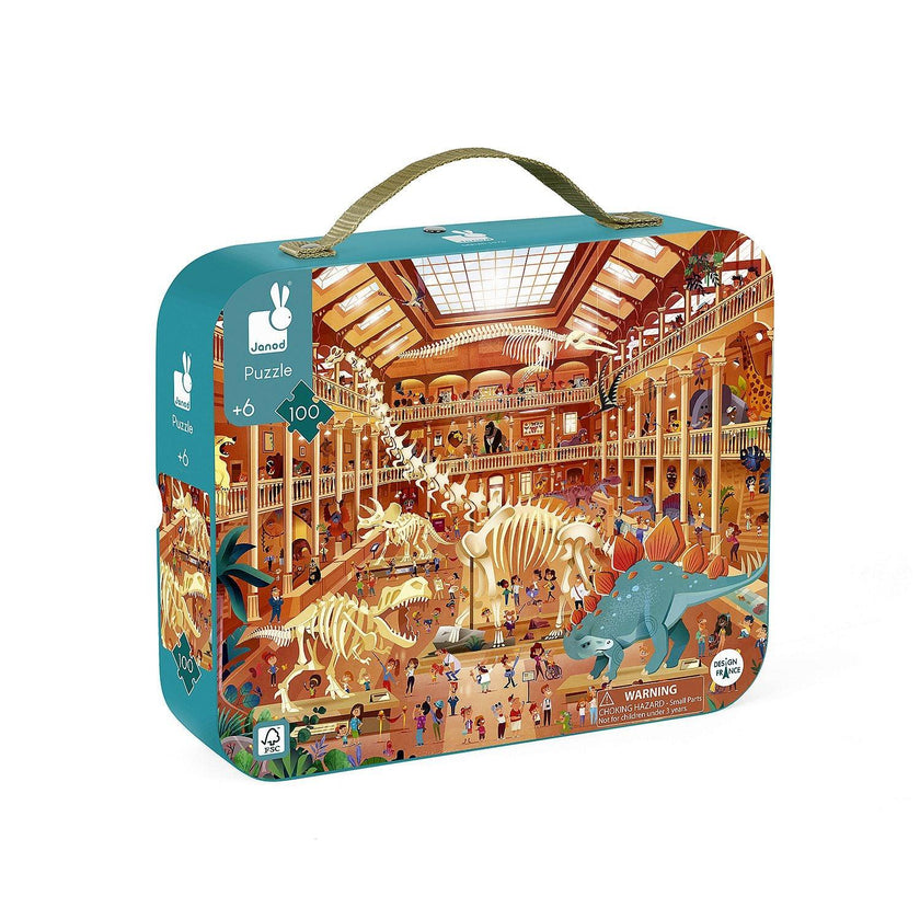 Janod - Natural History Museum (100-Piece Puzzle)