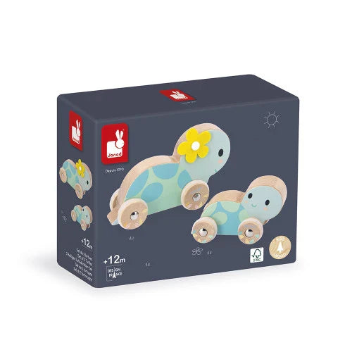 Janod - PURE: SET OF 2 TURTLES