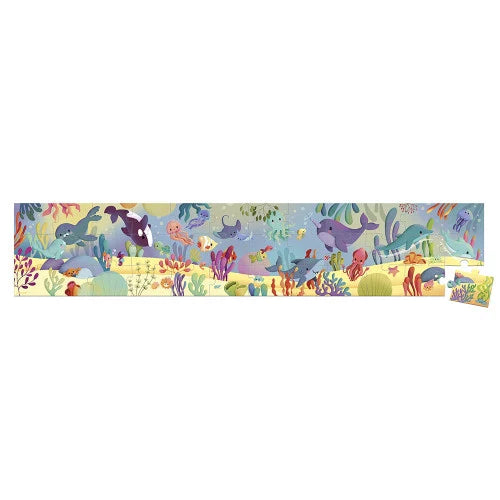 Janod - PZ36: PANORAMA - SEA ANIMAL PUZZLE