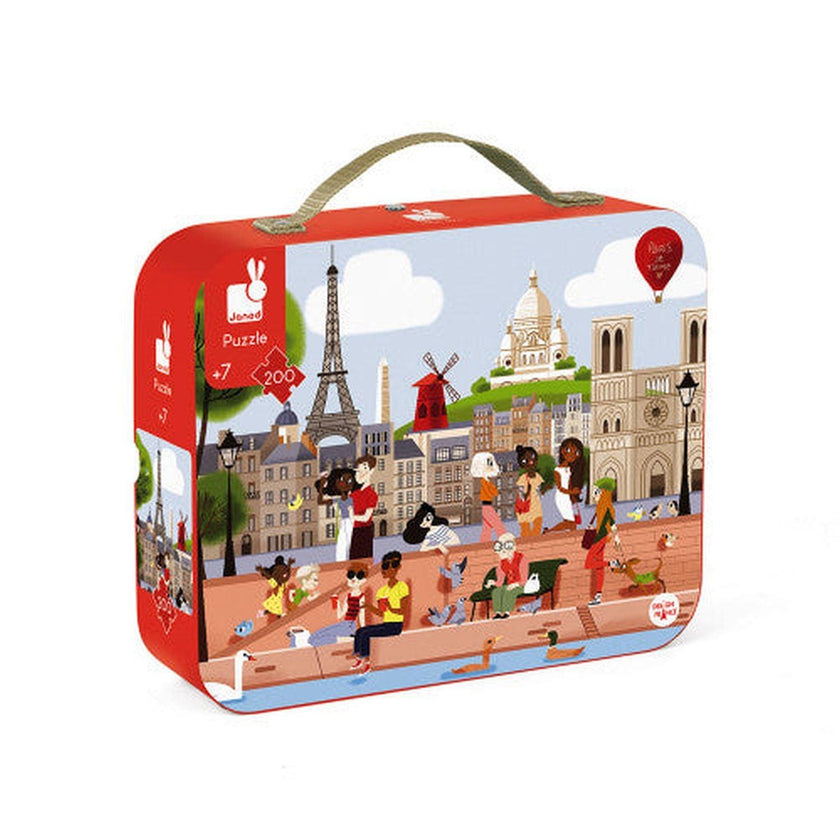 Janod - Puzzle 200 - Paris (200-Piece Puzzle)