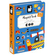 Janod - Racers Magnetibook (550-Piece Puzzle)