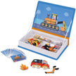 Janod - Racers Magnetibook (550-Piece Puzzle)