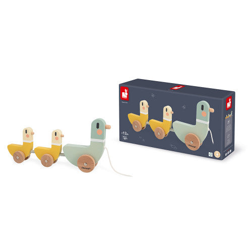 Janod - SWEET COCOON: PULL-ALONG DUCKS