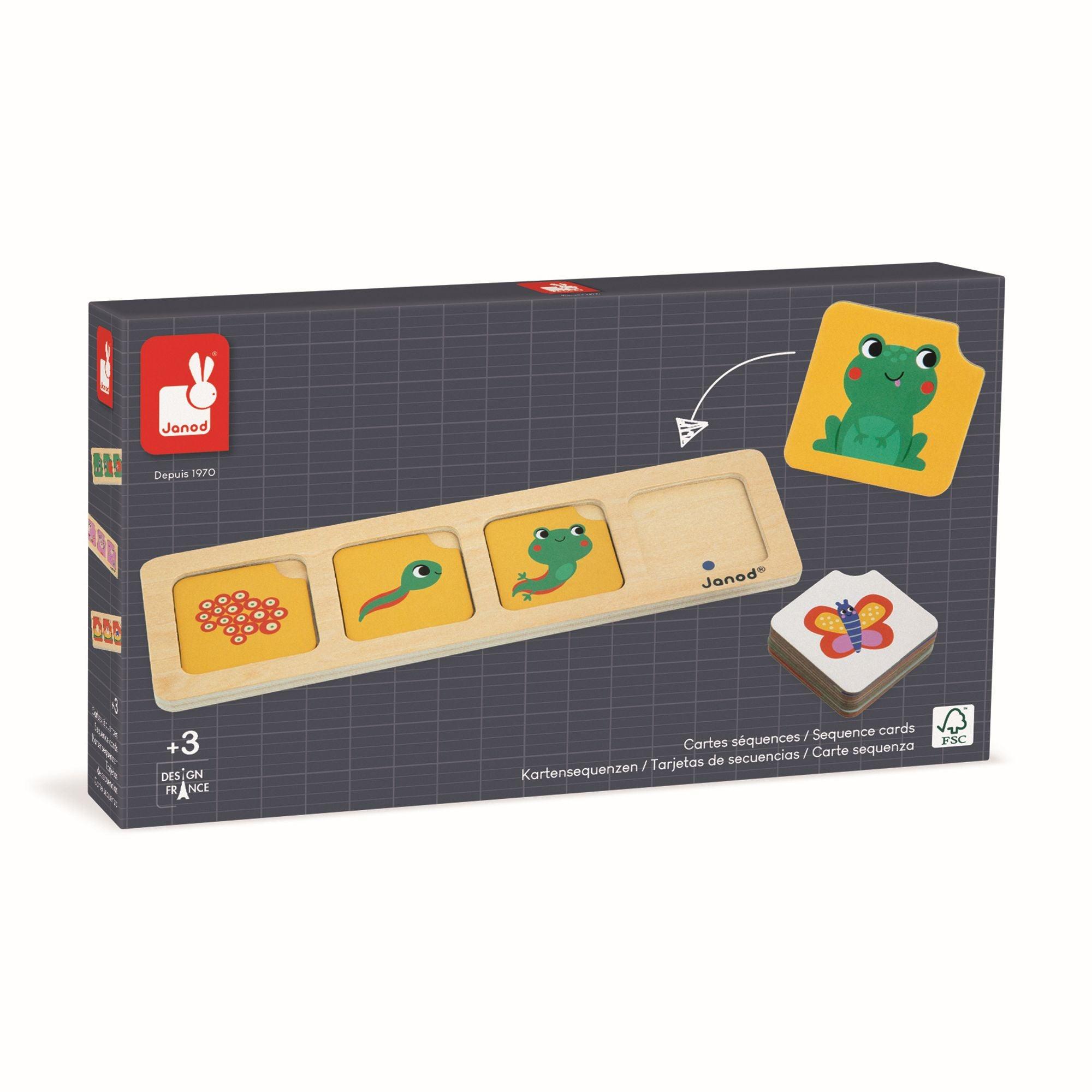 Janod - Sequences Cards - The Garden