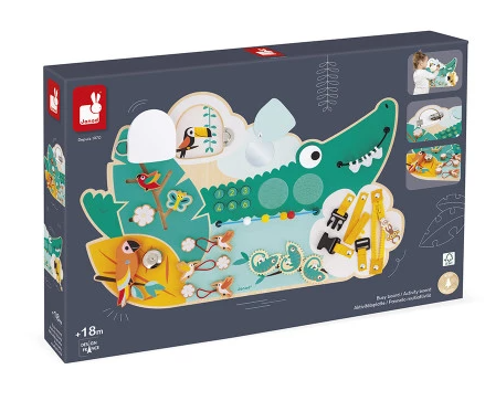 Janod - TROPIK: CROCODILE ACTIVITY BOARD
