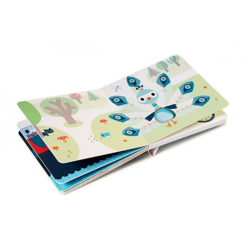 Janod - Vrooom - Livre tactile et sonore