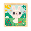 Janod - White Rabbit (9-Piece Puzzle)