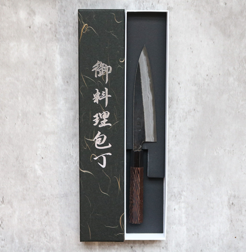 Hatsukokoro Kurouchi Petty 150mm