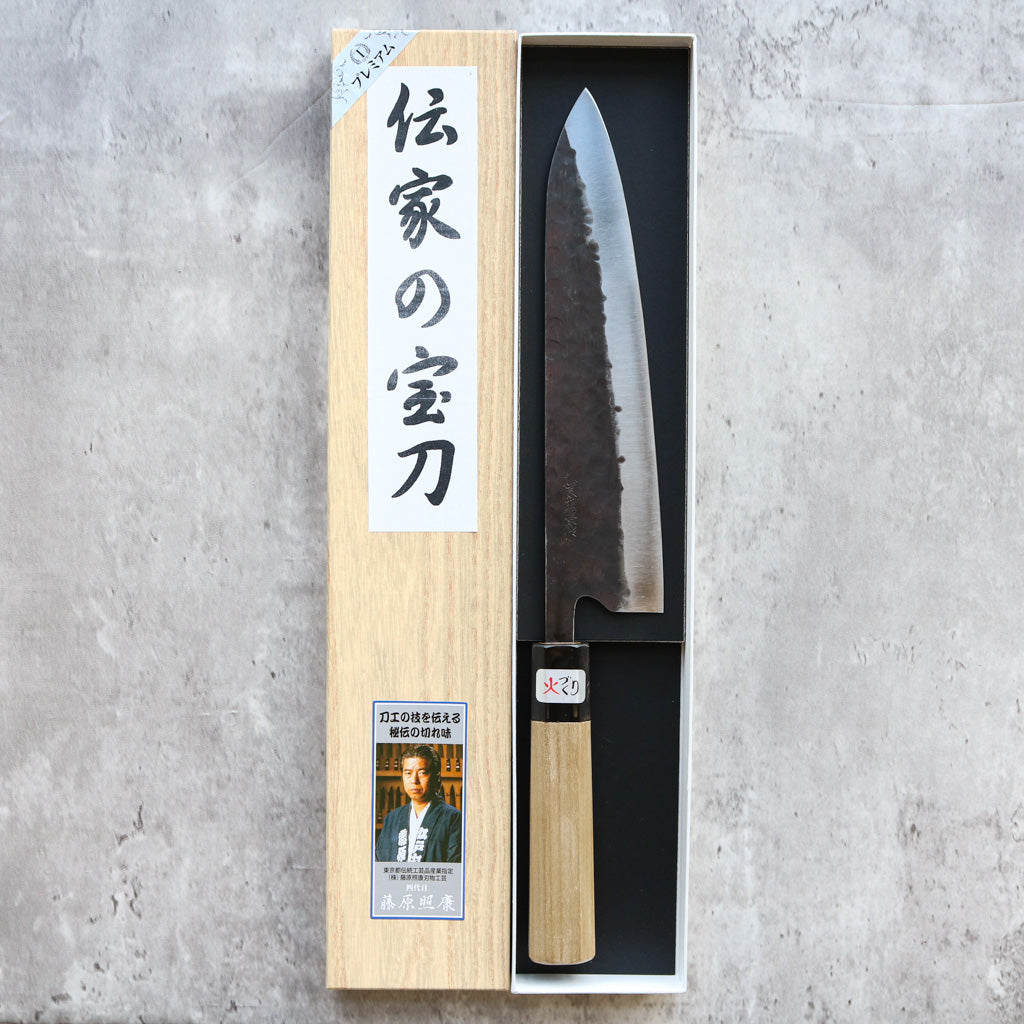 Teruyasu Fujiwara Denka Gyuto 240 mm