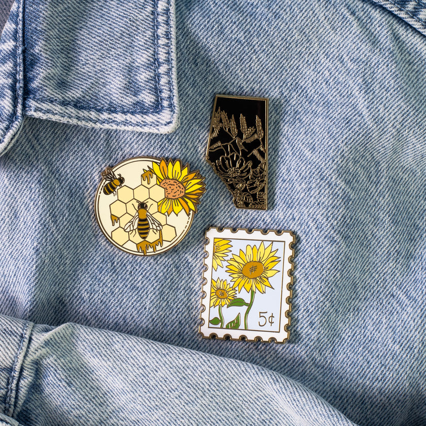 Honeybee Enamel Pin