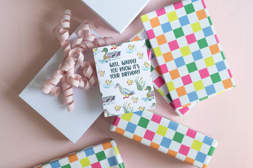 Well Waddle You Know Its Your Birthday! - Greeting Card