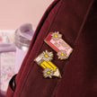 Whoopsie Daisy Eraser Enamel Pin