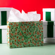Gingerbread Pattern Gift Bag