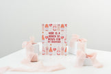 Here Is A Bunch Of Roses For My Valentine! - Greeting Card