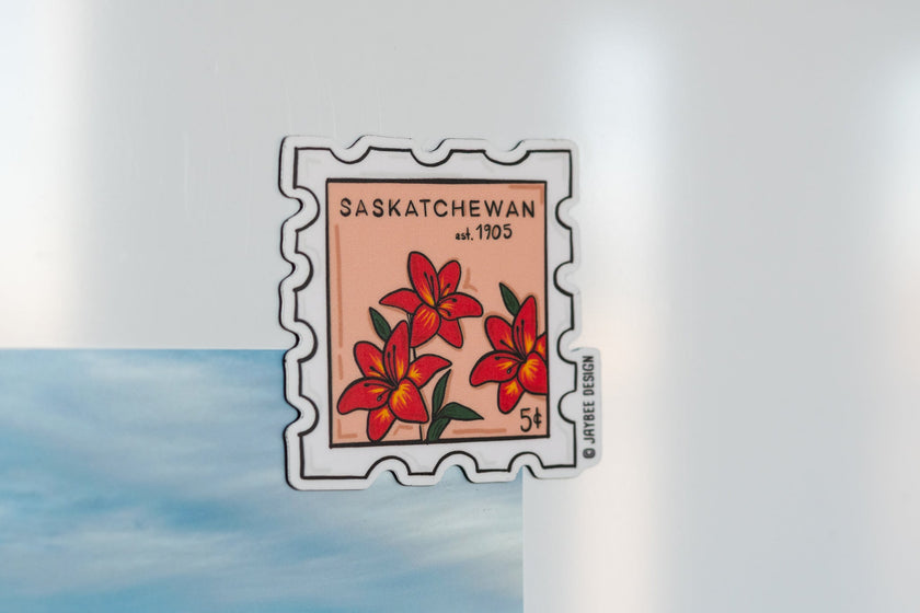 Saskatchewan Stamp Magnet
