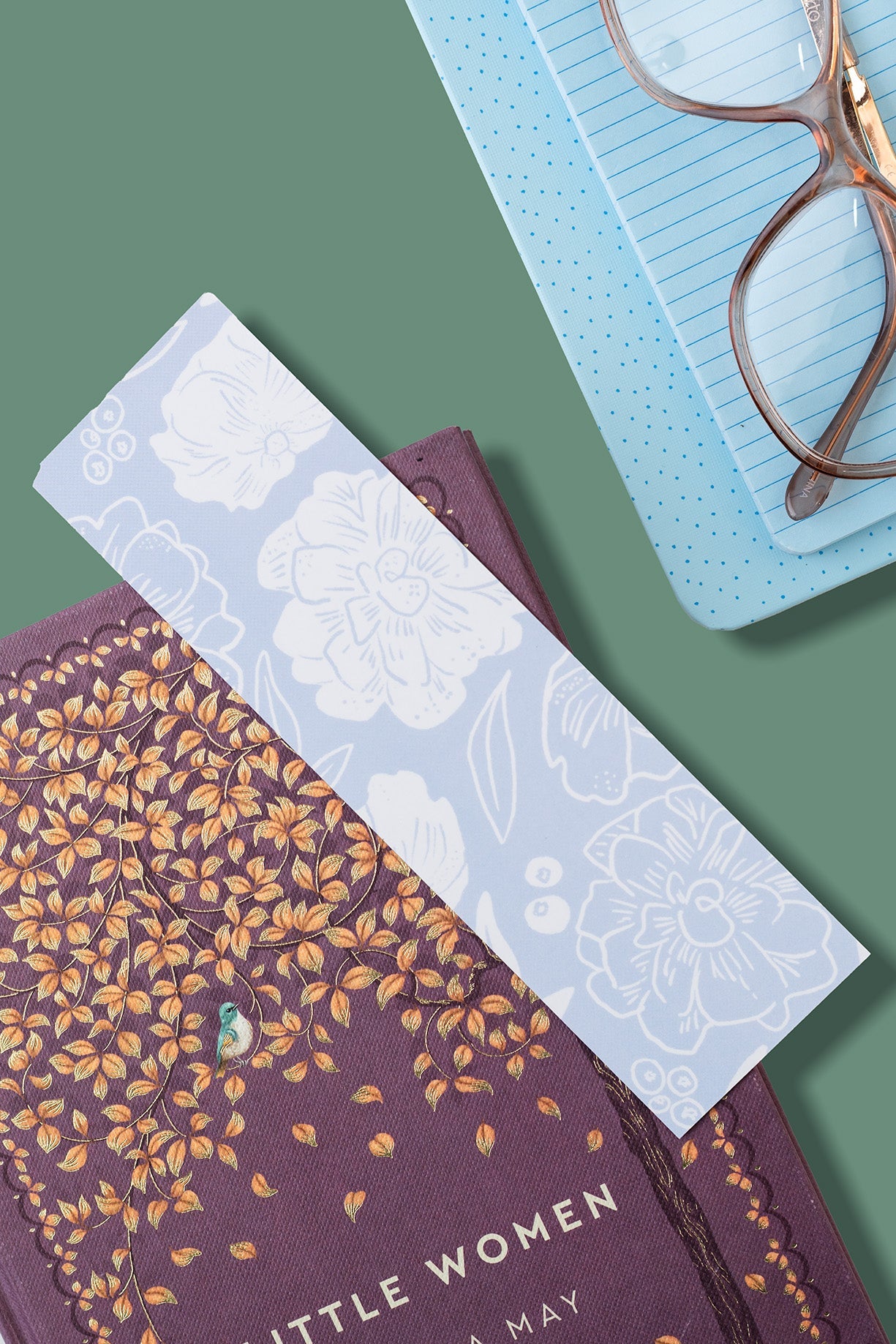 Periwinkle Fields Bookmark