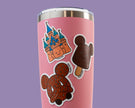 Mickey Pretzel Sticker