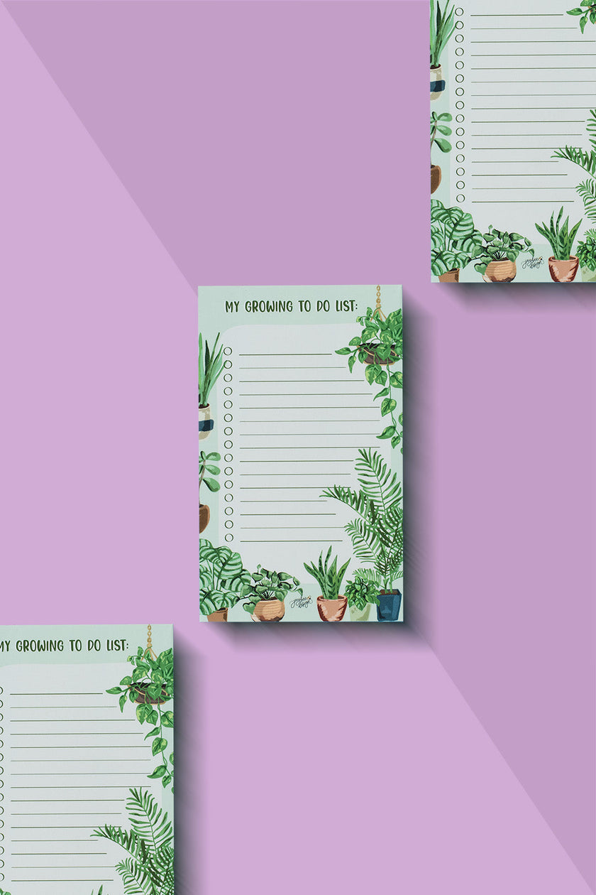 My Growing To Do List Notepad
