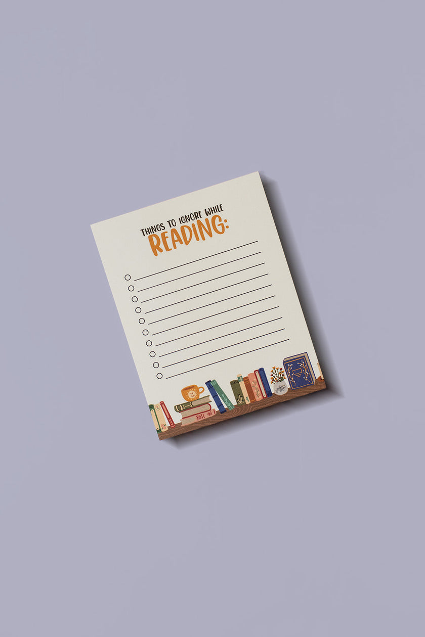 Things To Ignore While Reading Notepad