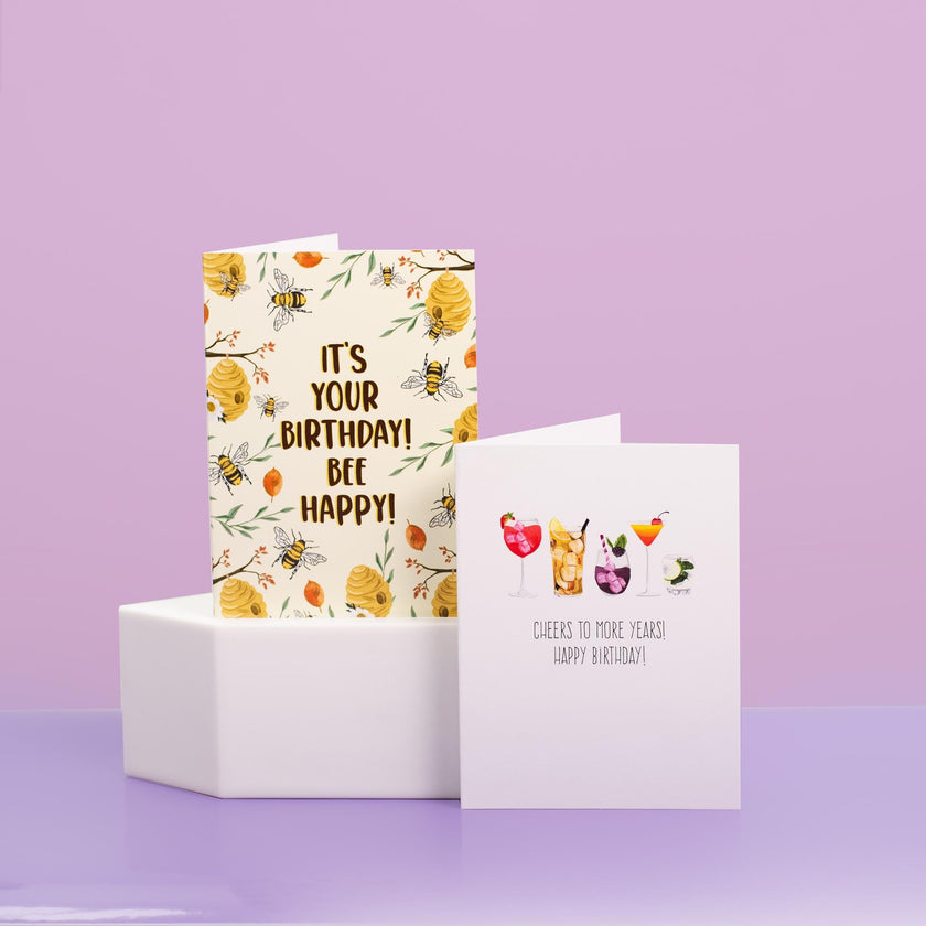 It's Your Birthday! Bee Happy! - Greeting Card