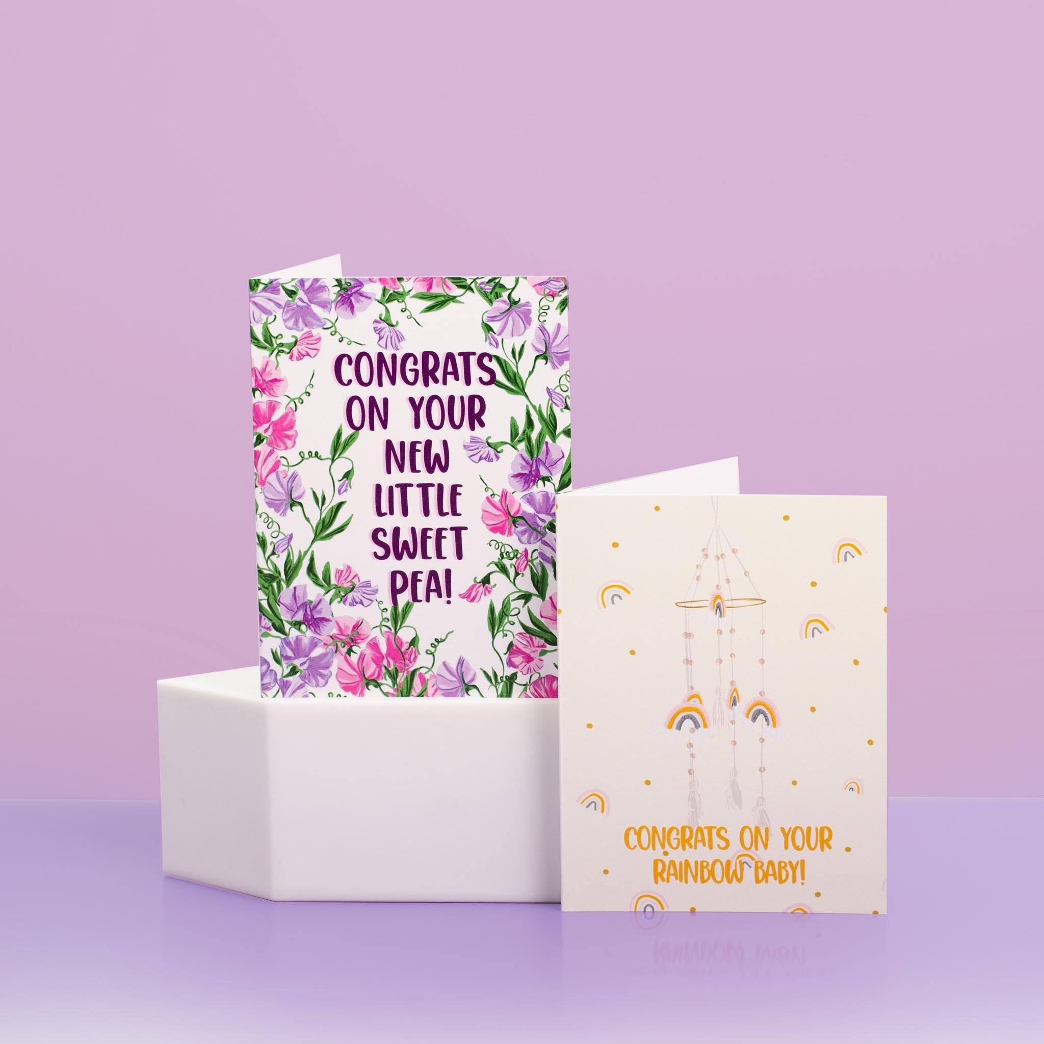 Congrats On Your Rainbow Baby - Greeting Card