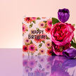 Happy Birthday (African Daisies)- Greeting Card