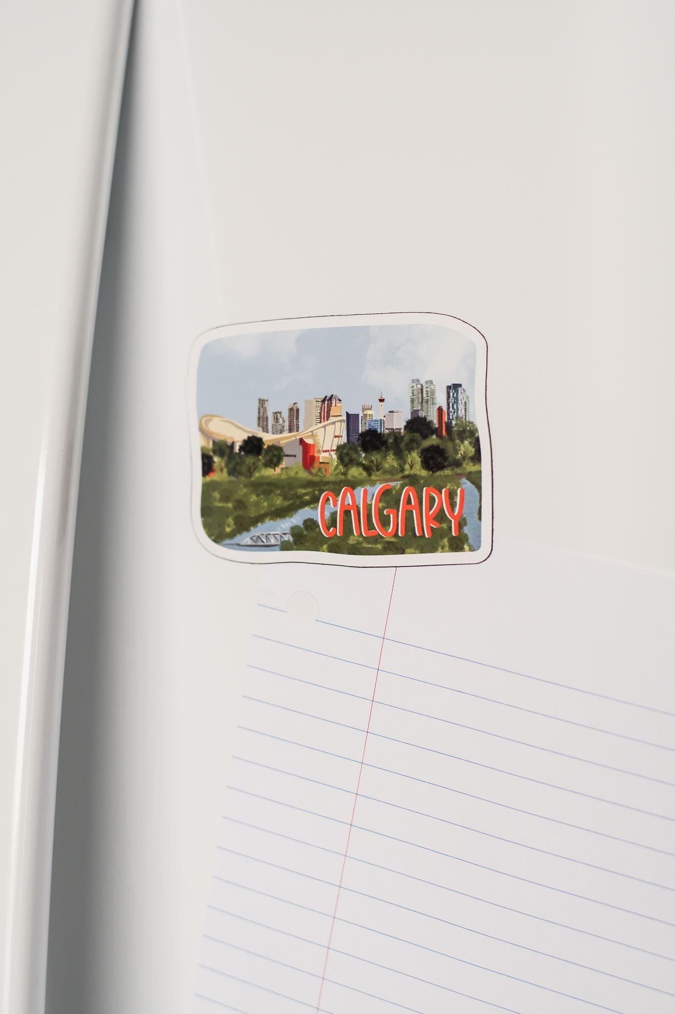 Calgary Skyline Magnet