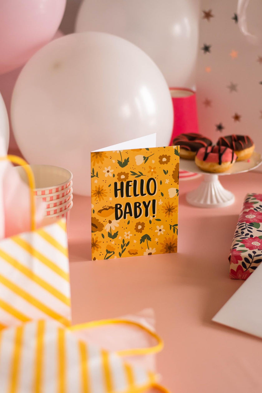 Hello Baby!- Greeting Card