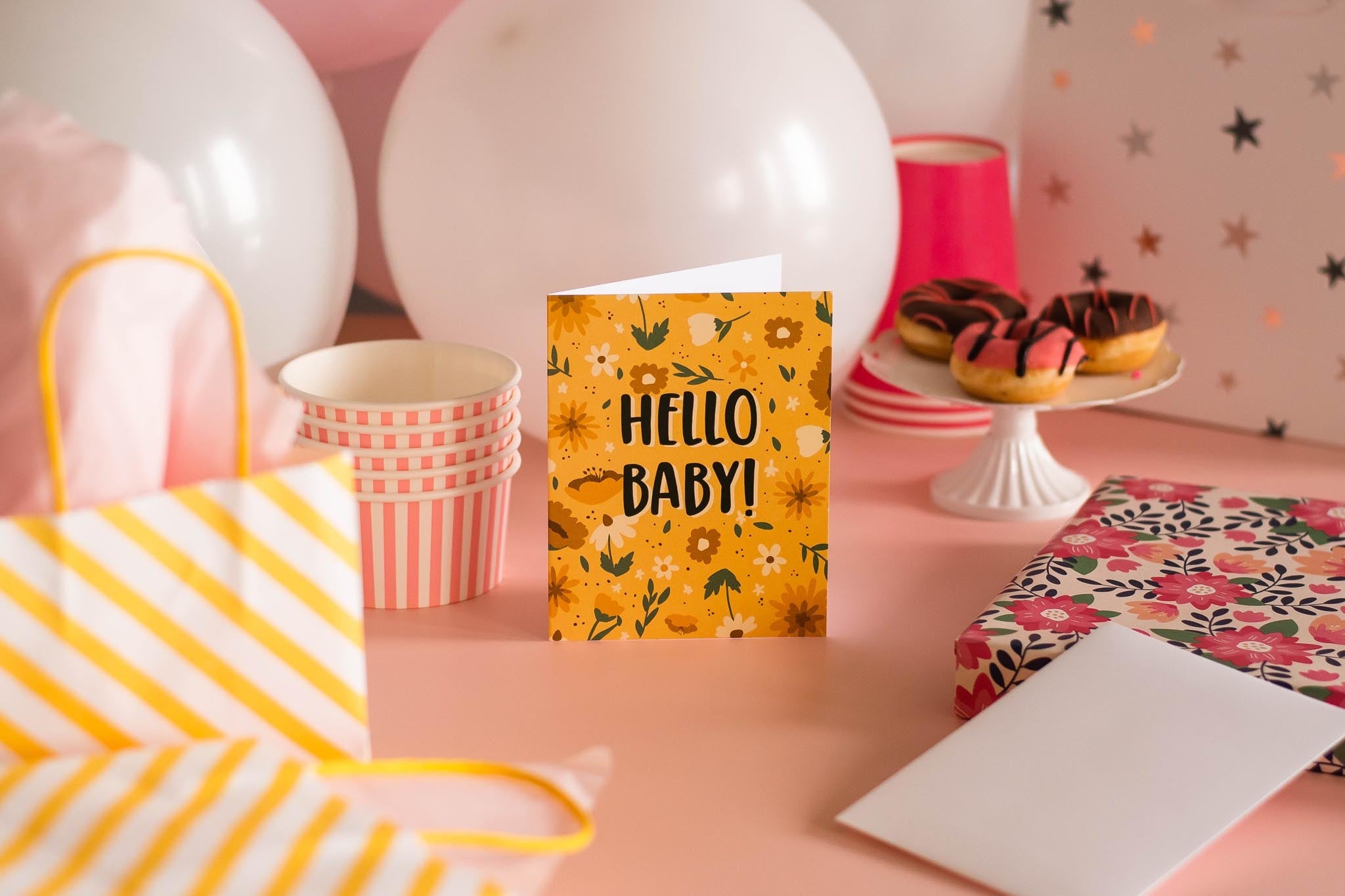 Hello Baby!- Greeting Card