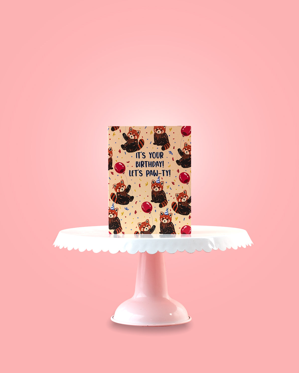 It's Your Birthday! Let's Paw-ty! - Greeting Card