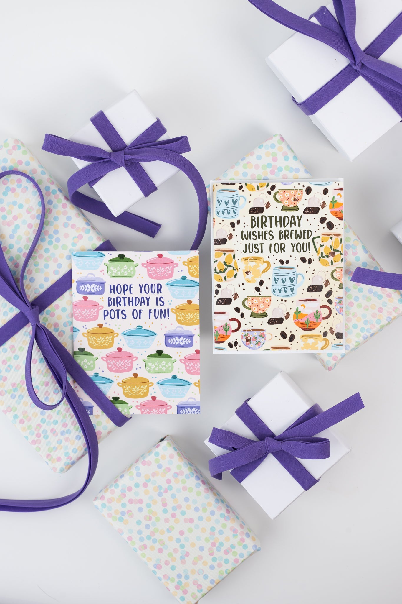 Hope Your Birthday Is Pots Of Fun! - Greeting Card
