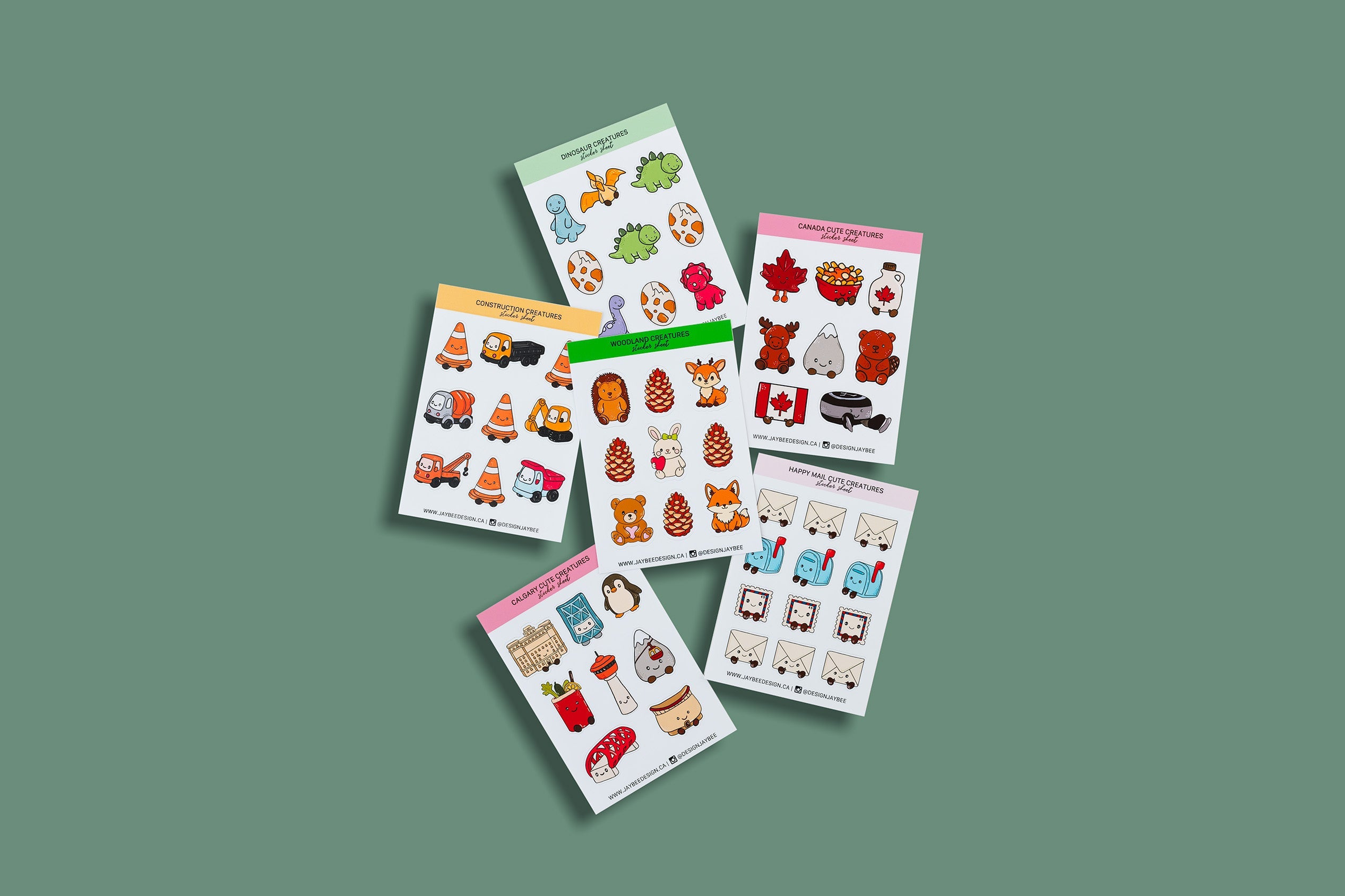 Woodland Mini Sticker Sheet