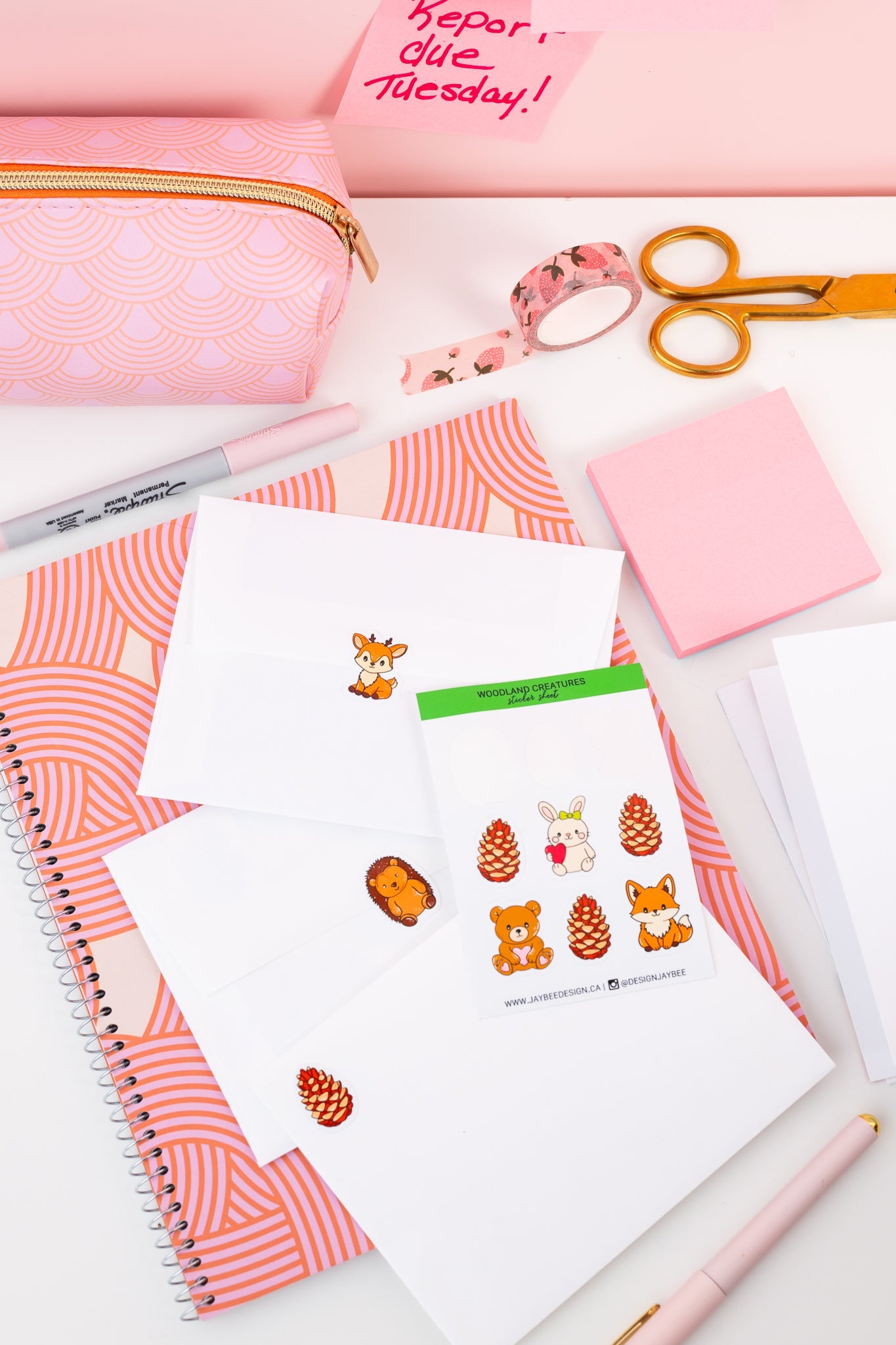 Woodland Mini Sticker Sheet