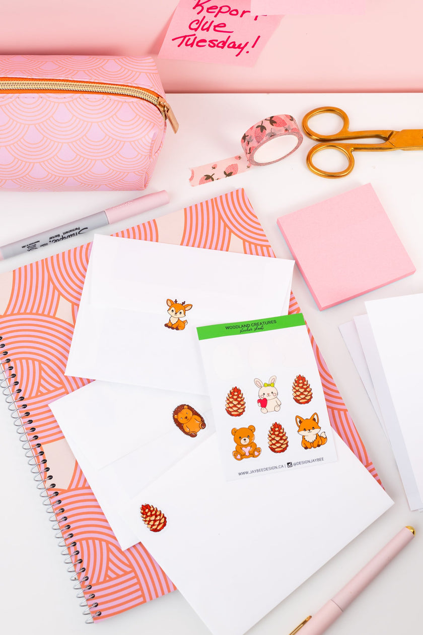 Woodland Mini Sticker Sheet