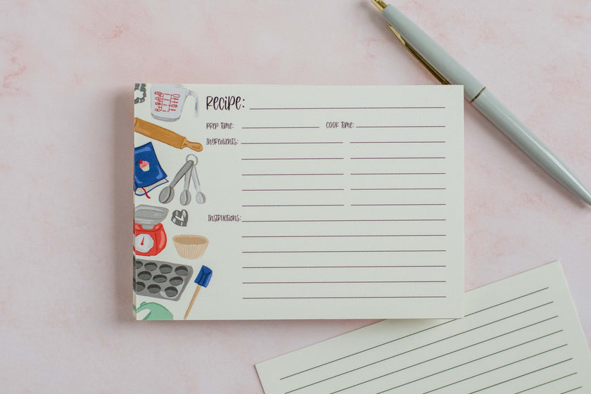 Baking Recipe Cards - 8PK