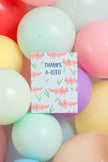 Thanks A-Lotl! - Greeting Card