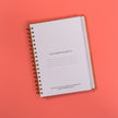 Golden Sunflower 12 Month Undated Planner