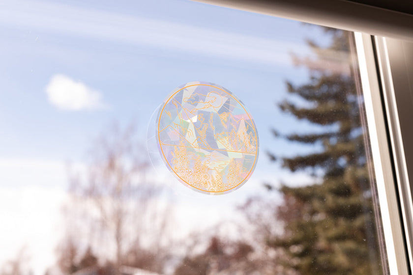 Wildflower Circle Sun Catcher