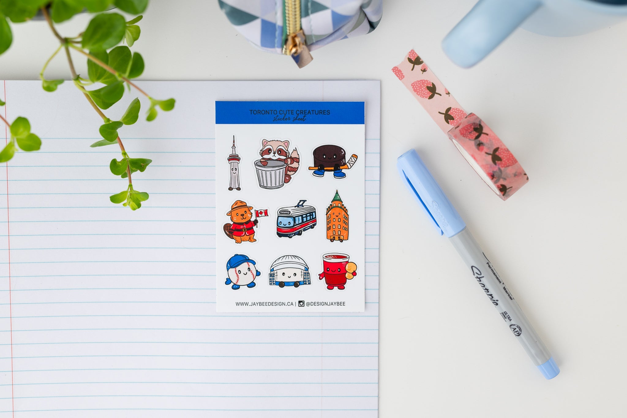 Toronto Mini Sticker Sheet