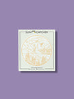 Mountain Flower Circle Sun Catcher
