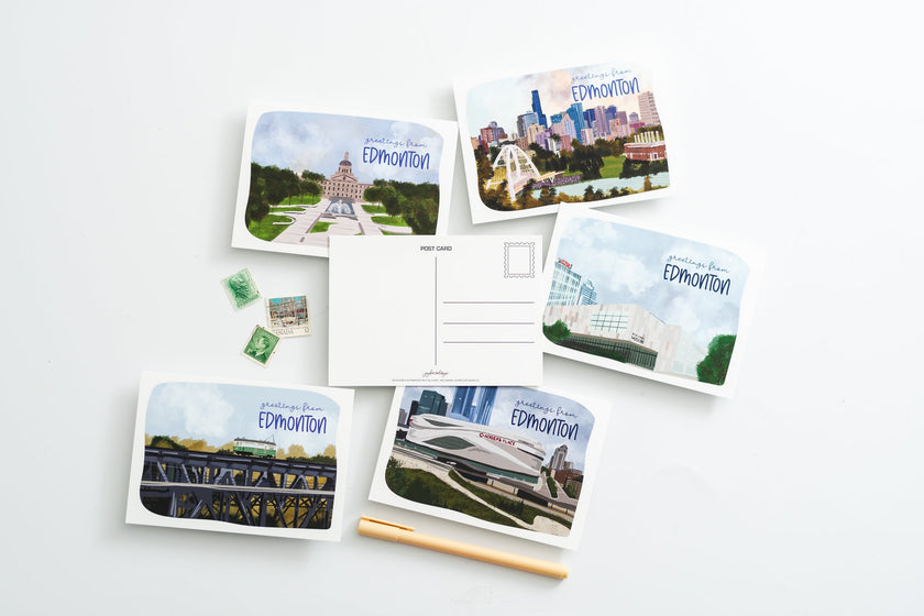 High Level Bridge Edmonton Postcards