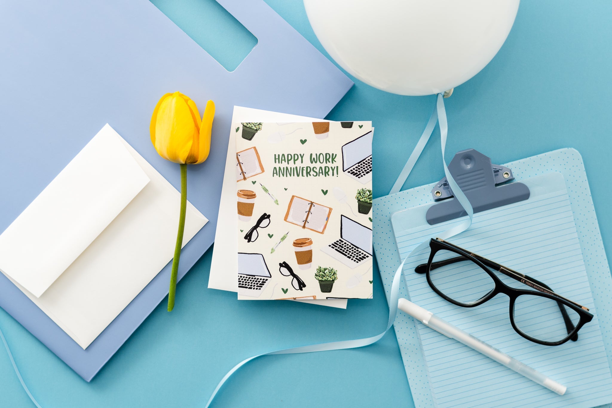 Happy Work Anniversary - Greeting Card