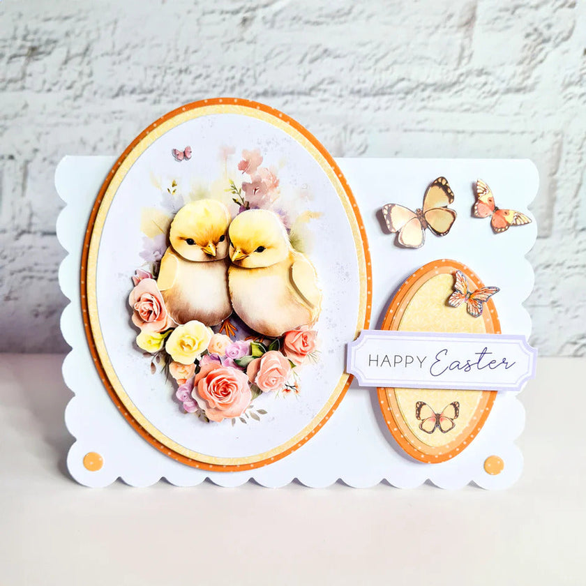 Die Cut Decoupage – Chicks & Bunny (pack of 3)