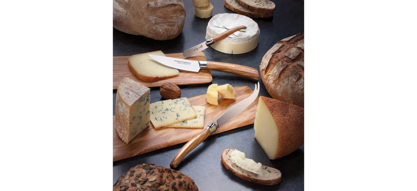 Jean Dubost - Laguiole Cheese Set Oak 3pc