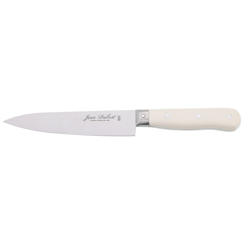 Jean Dubost - POM White Handle 1920 1920 Kitchen Knife