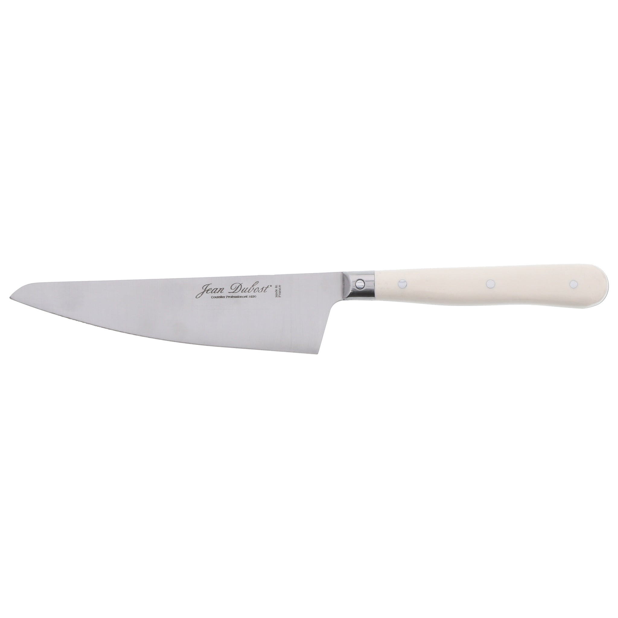 Jean Dubost - POM White Handle 1920 Slicer Knife