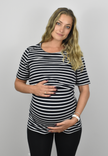 Jenny Short Sleeve Nursing Tee Shirt